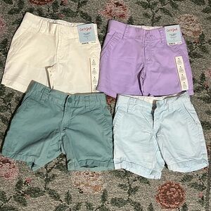 Cat & Jack Flat Front Shorts Bundle